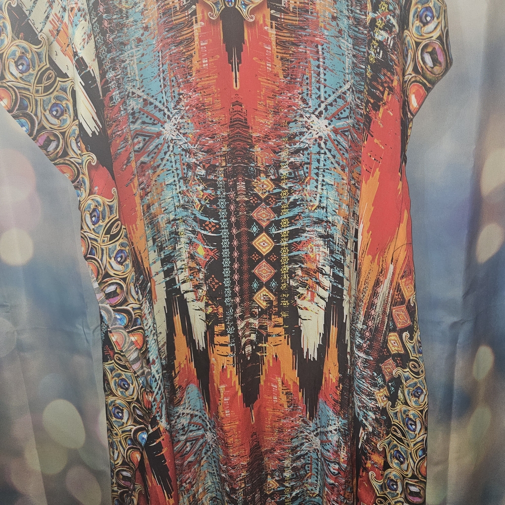 Sakkas Bathing Suite Cover Beach Dress OS NWT - Picture 3 of 7